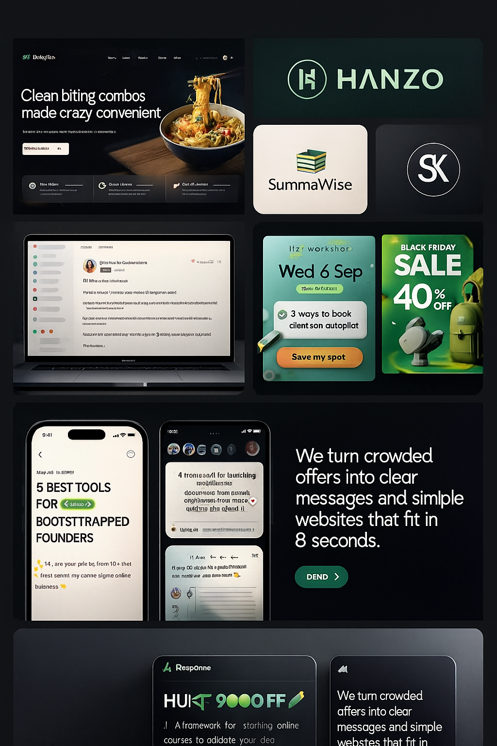 Story-based product page for a D2C brand